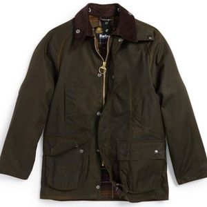 Boy's Classic Barbour Beaufort Jacket SZ 14 (XXL)